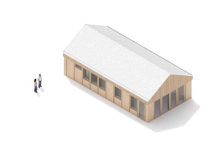 Medium, axonometric