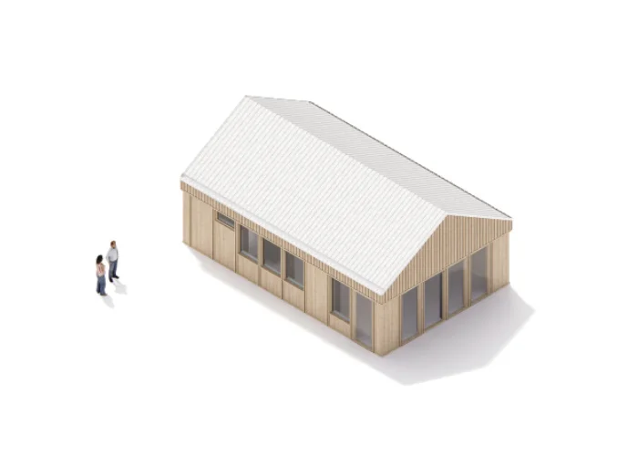 Small, axonometric